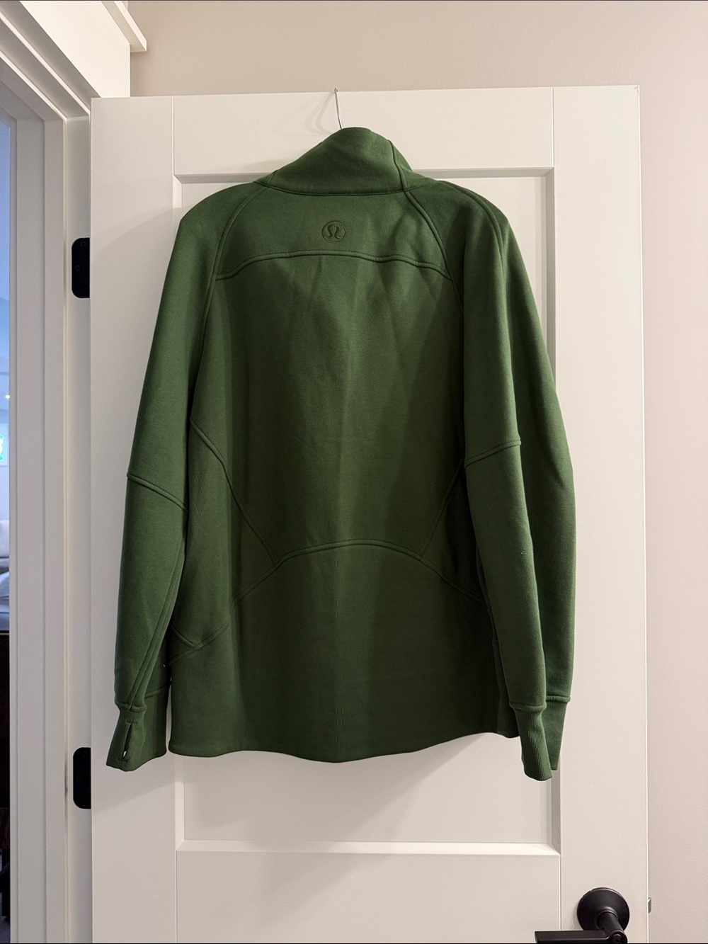 lululemon athletica Olive Green Quarter-Zip Pullover - Picture 2 of 3